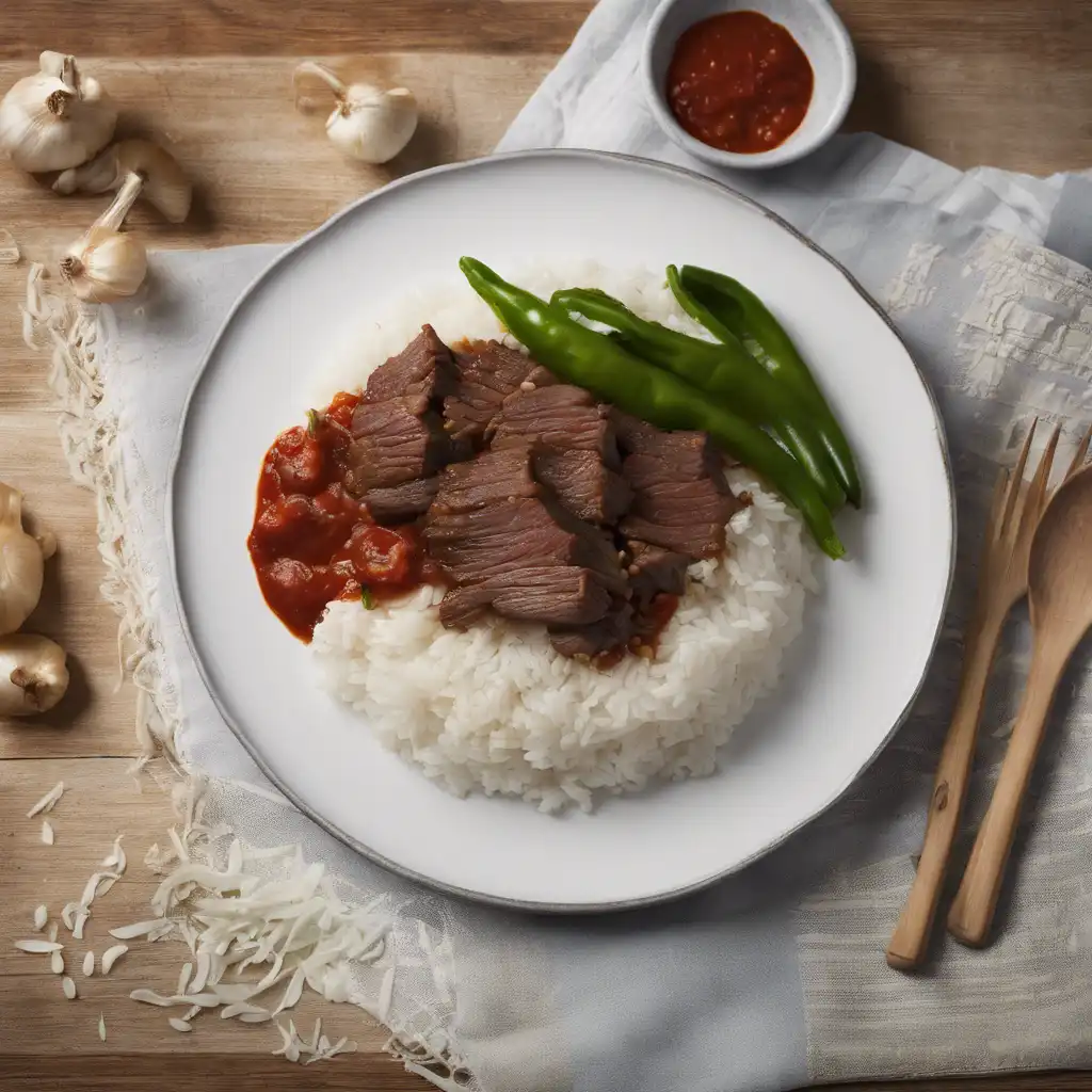 Oven-Braised Beef with Rice