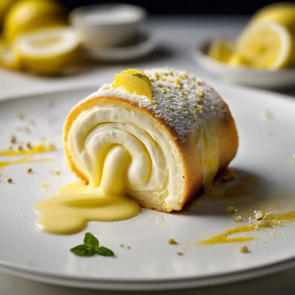 Lemon Mousse Roll