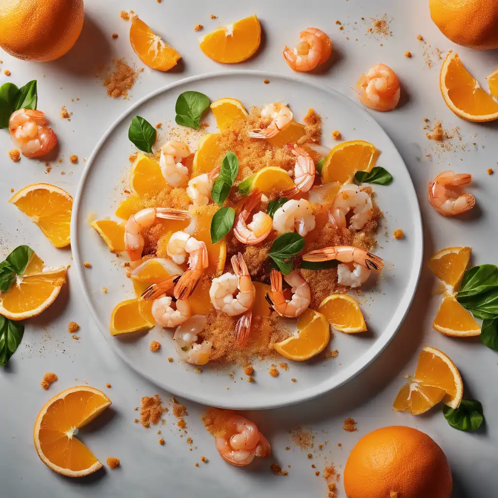 Orange and Shrimp Salad