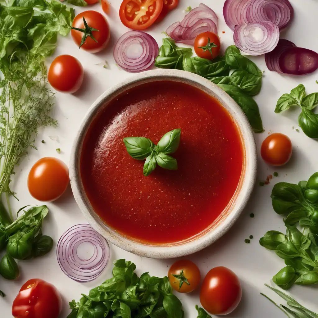 Simple Tomato Salad Seasoning