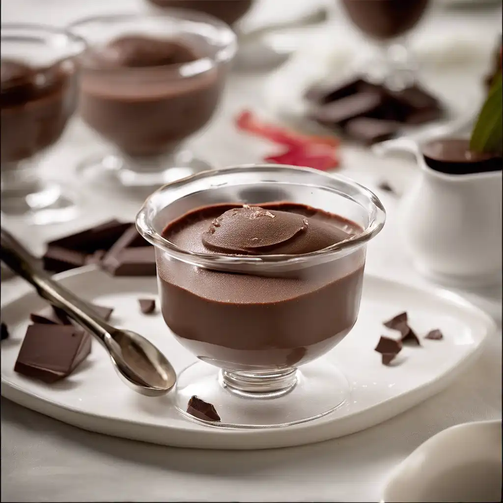 Mexican Chocolate Pudding Gelatin