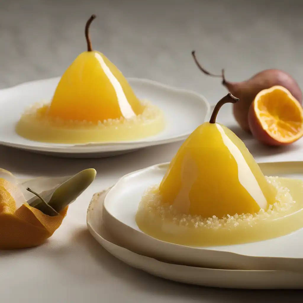 Pear and Mango Gelatin