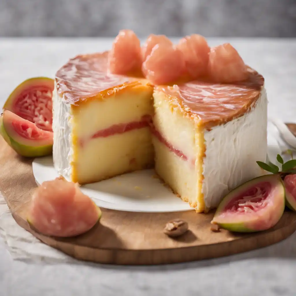 Cheese and Guava Cake