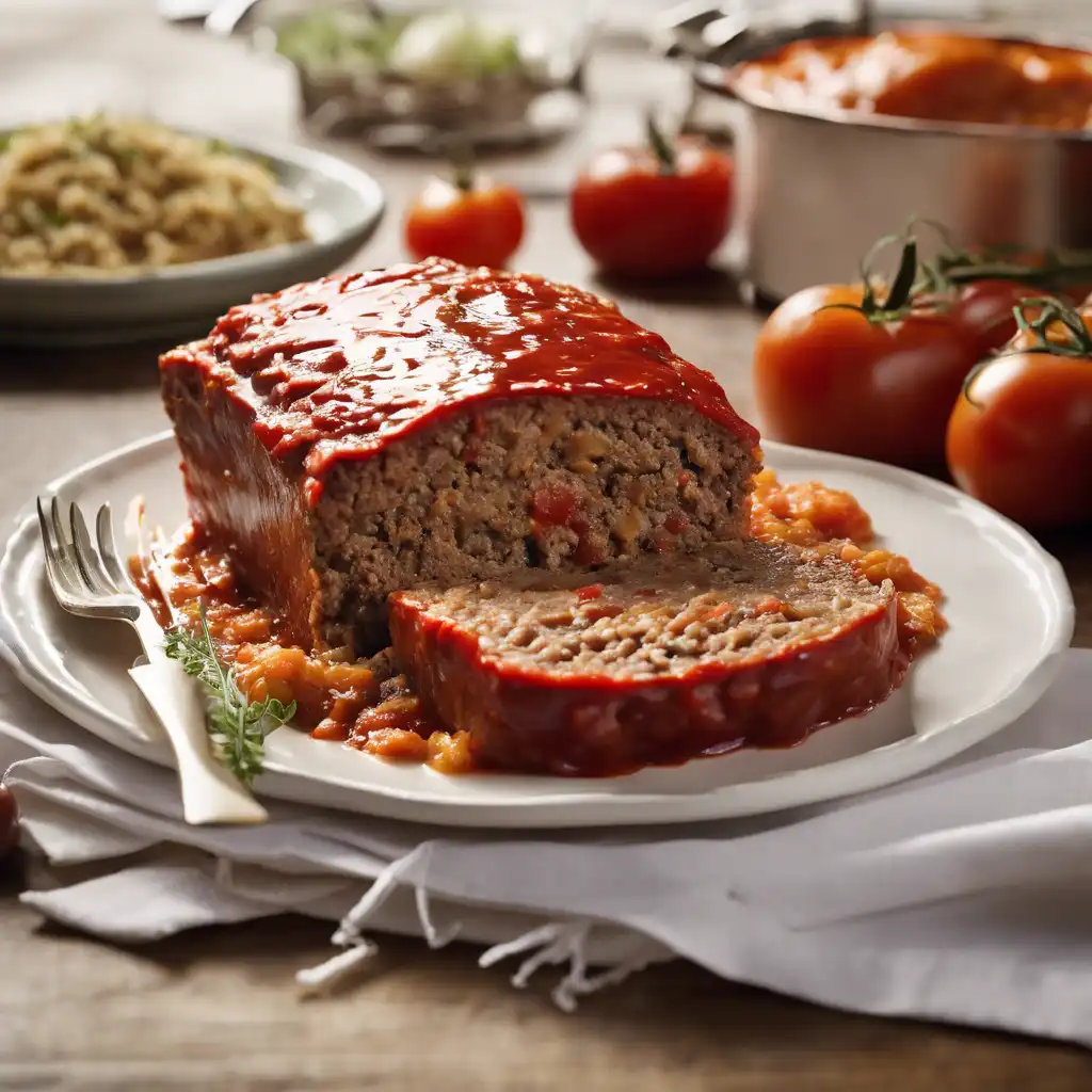 Foto de Blender Meatloaf with Sausage