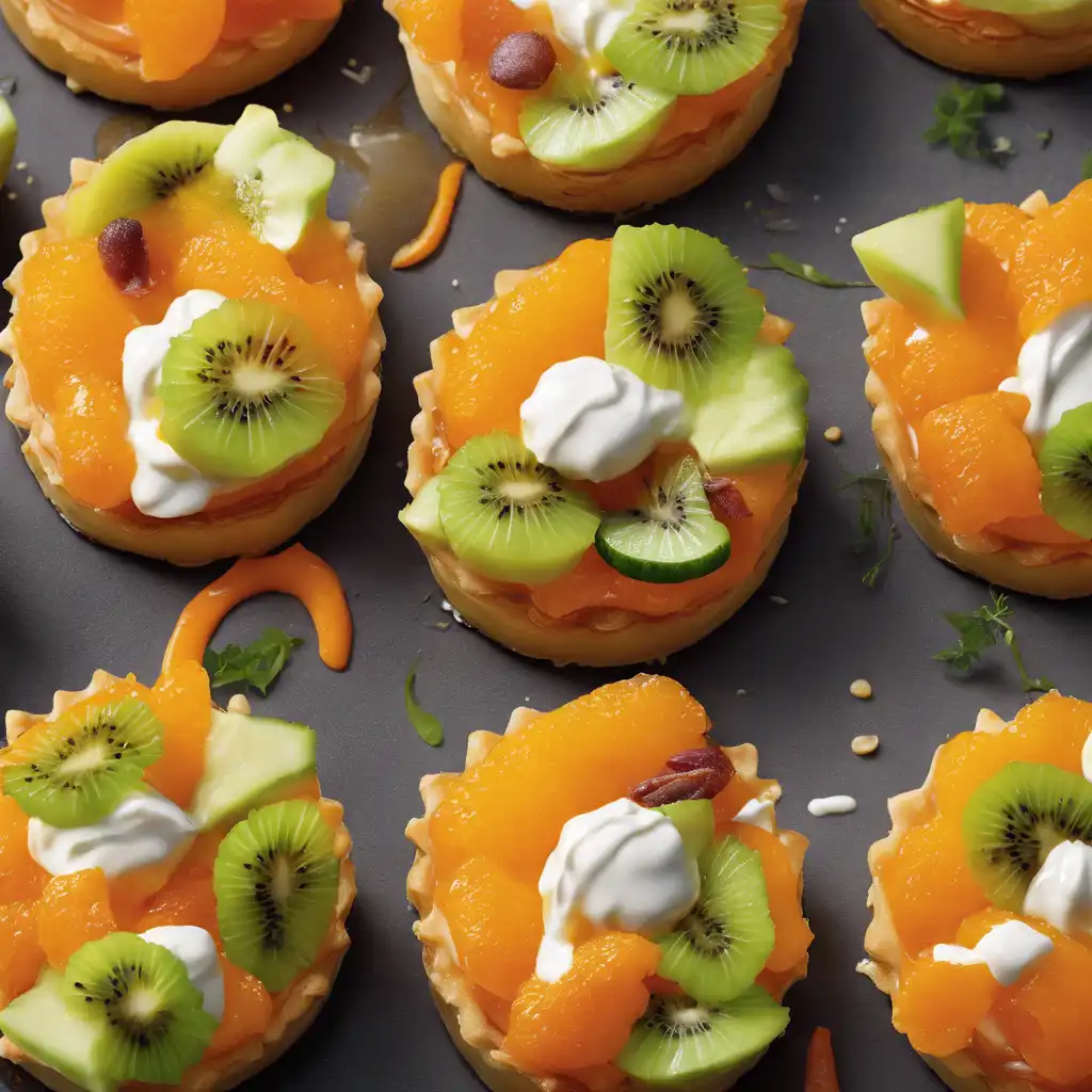 Orange Salad Tarts