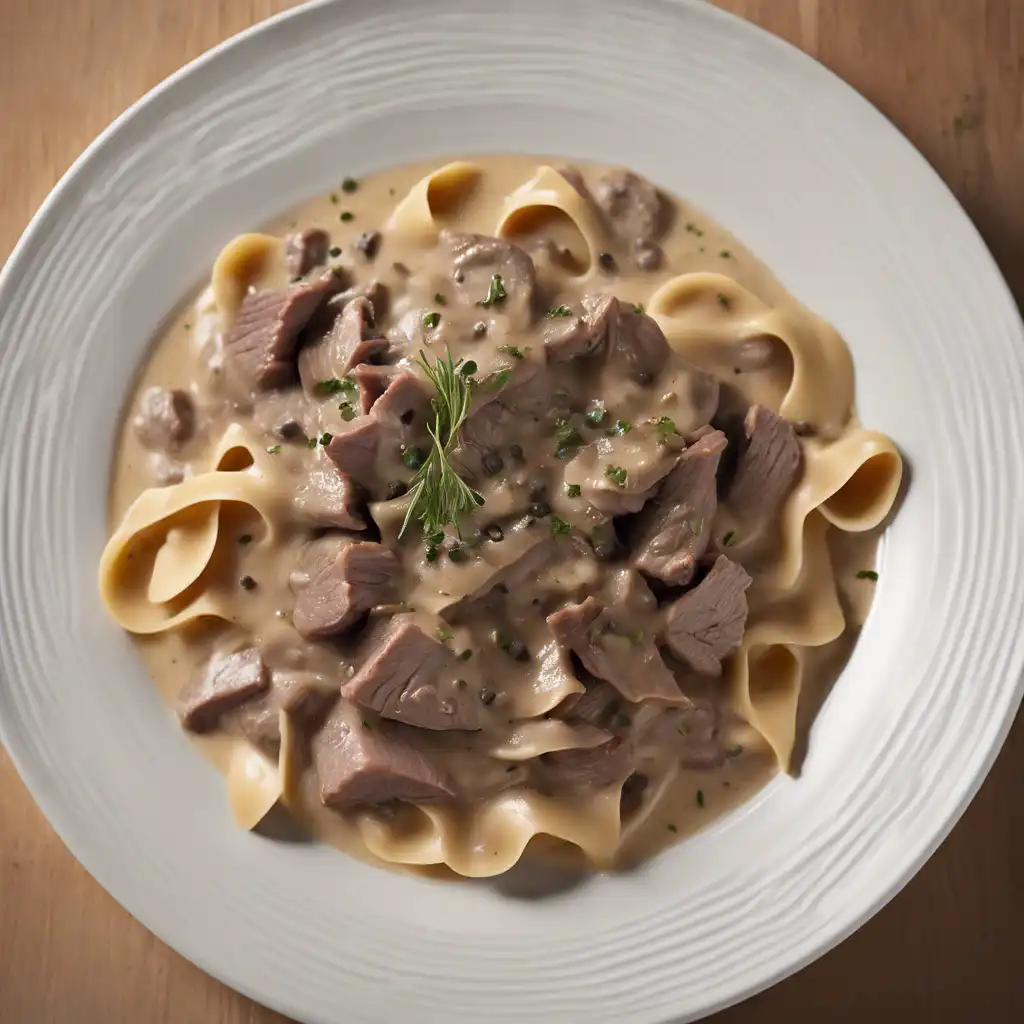 Beef Stroganoff