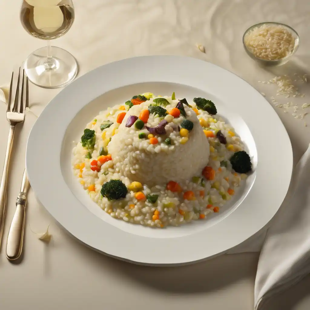 Risotto with Champagne and Vegetables