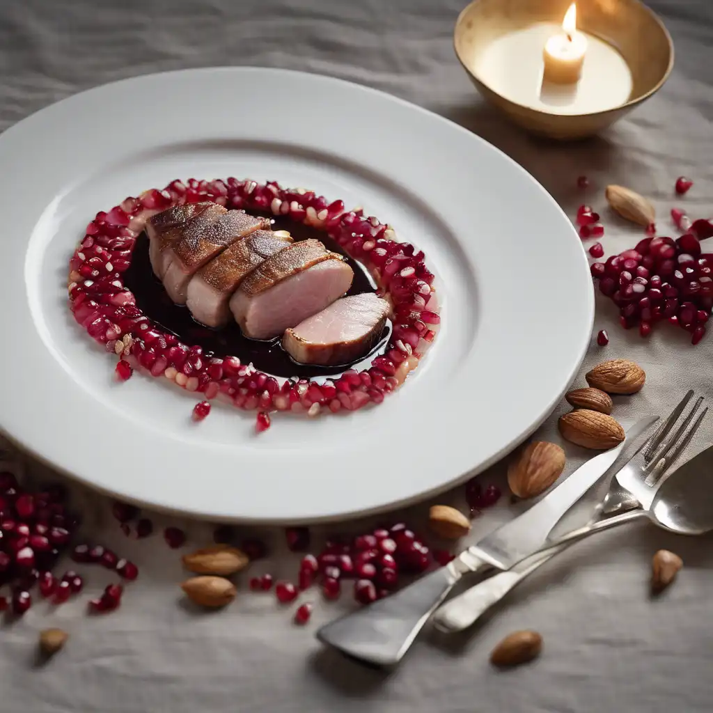 Duck Breast with Pomegranate