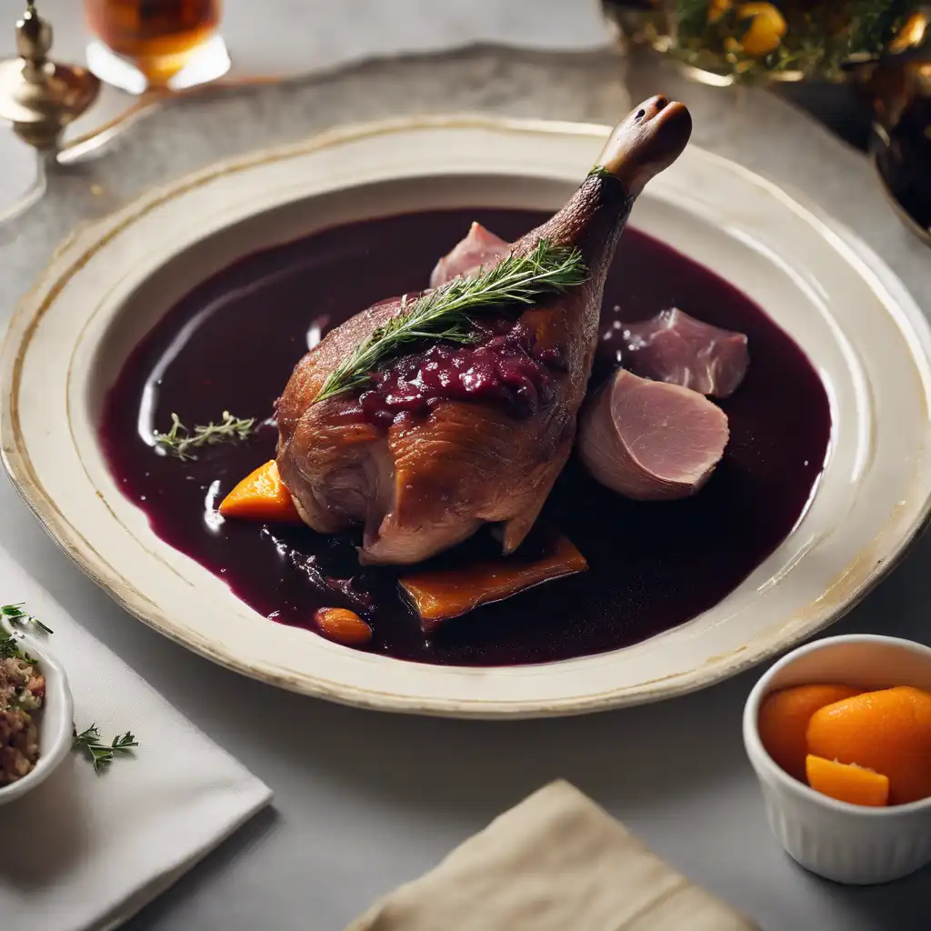 Duck with Wine