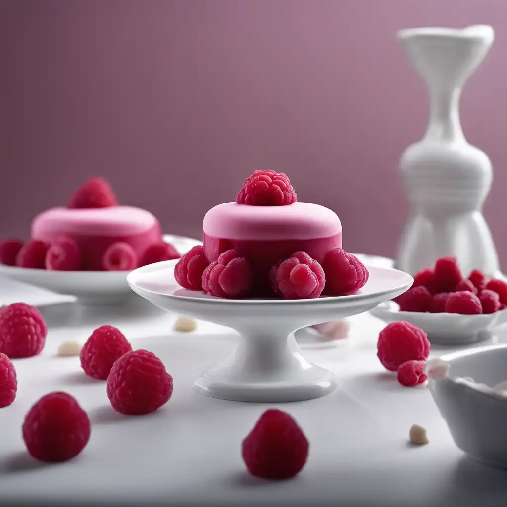 Raspberry with Fondant