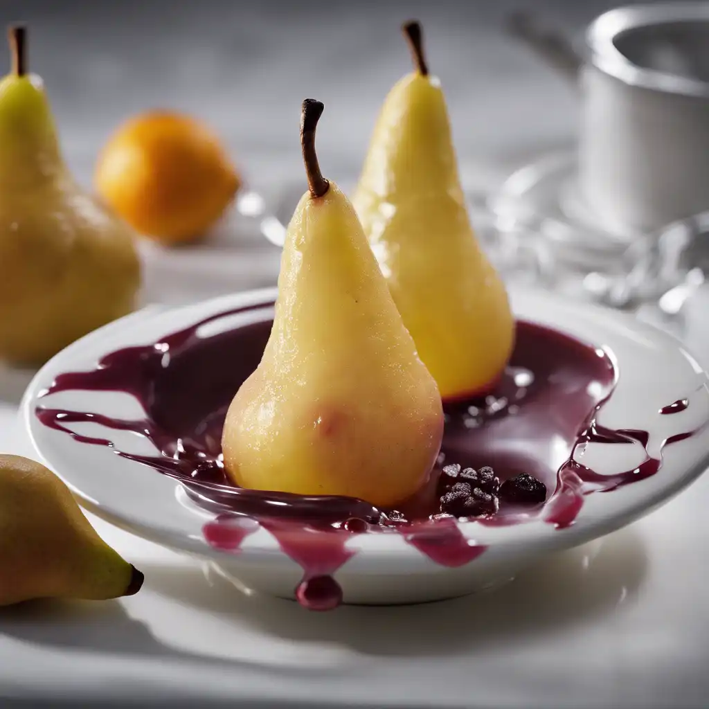 Pears in Wine