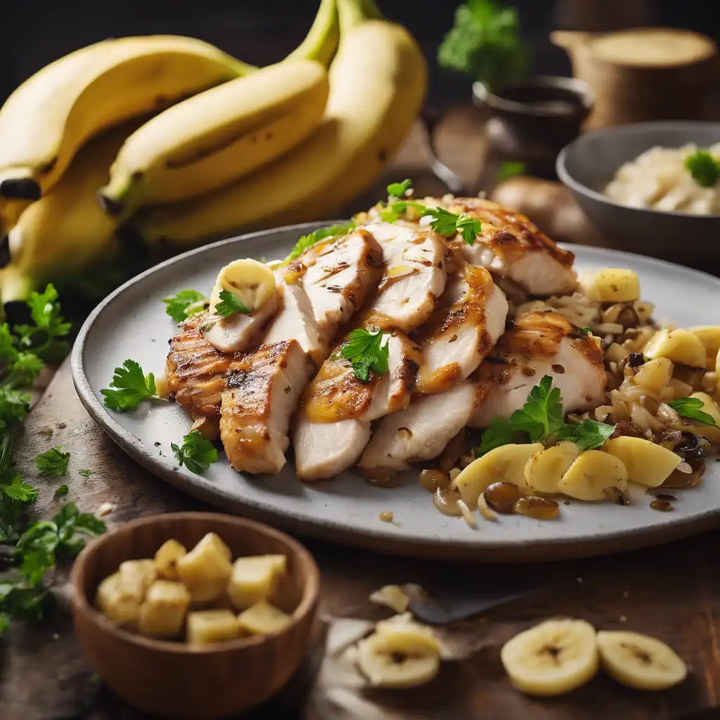 Chicken Breast with Banana