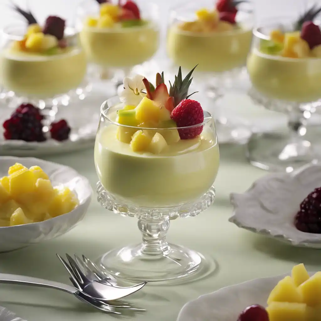 "Pineapple Mousse"