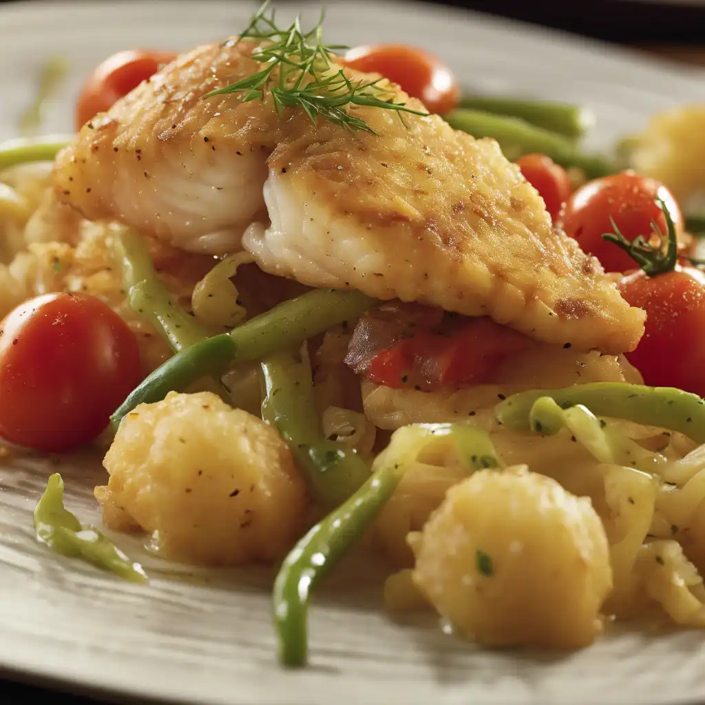 Battered Fish with Seasonings