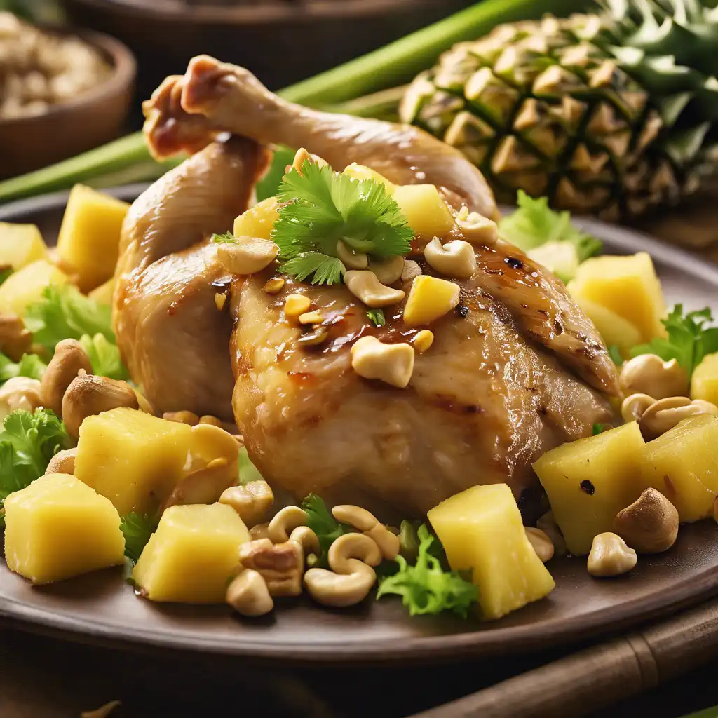 Chicken with Pineapple and Cashew Recipe