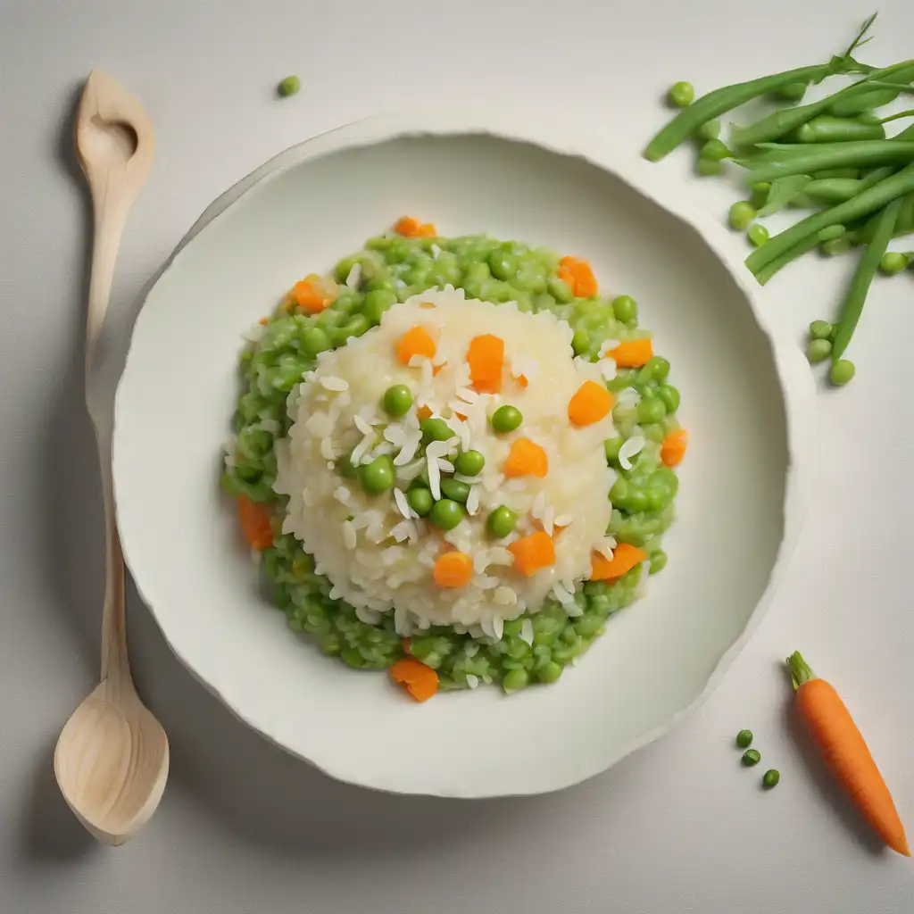 Pea and Carrot Risotto