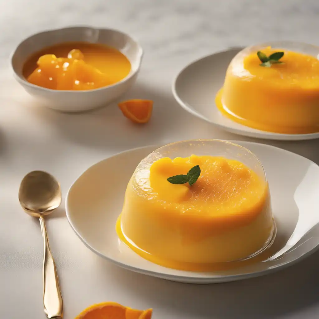 Creamy Orange Pudding