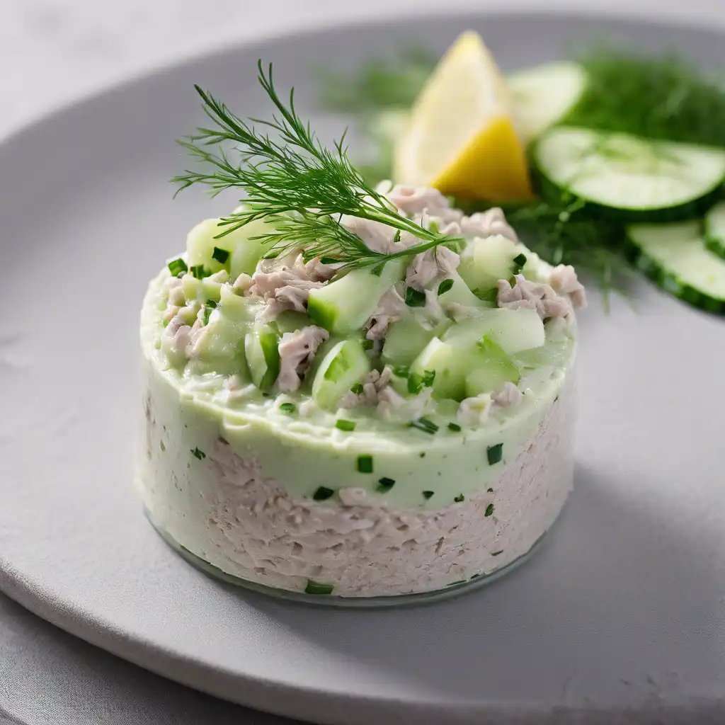 Dill and Cucumber Tuna Mousse