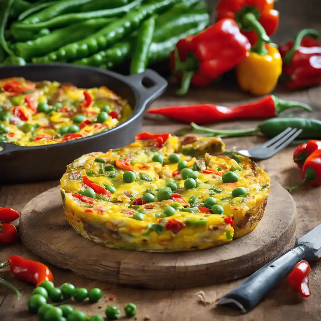 Country-Style Pepper Frittata