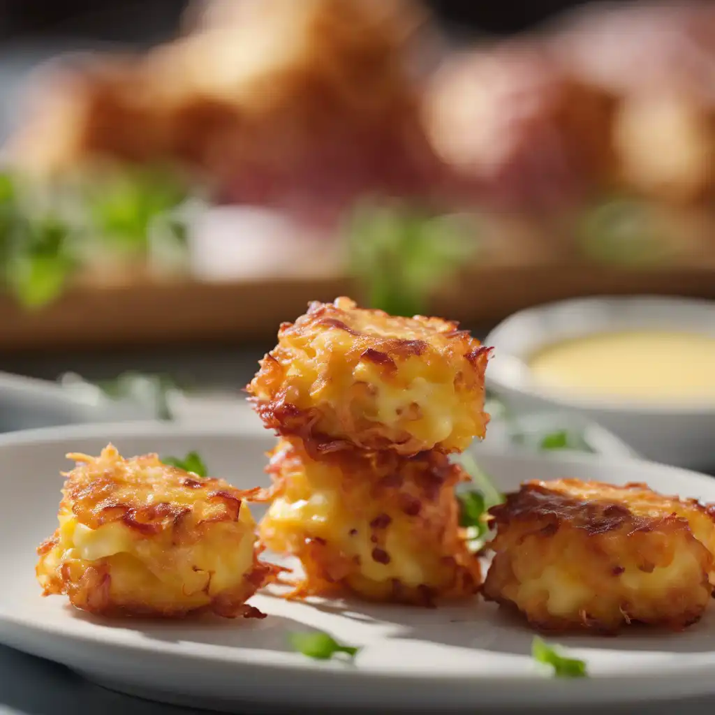 Cheese and Ham Fritters