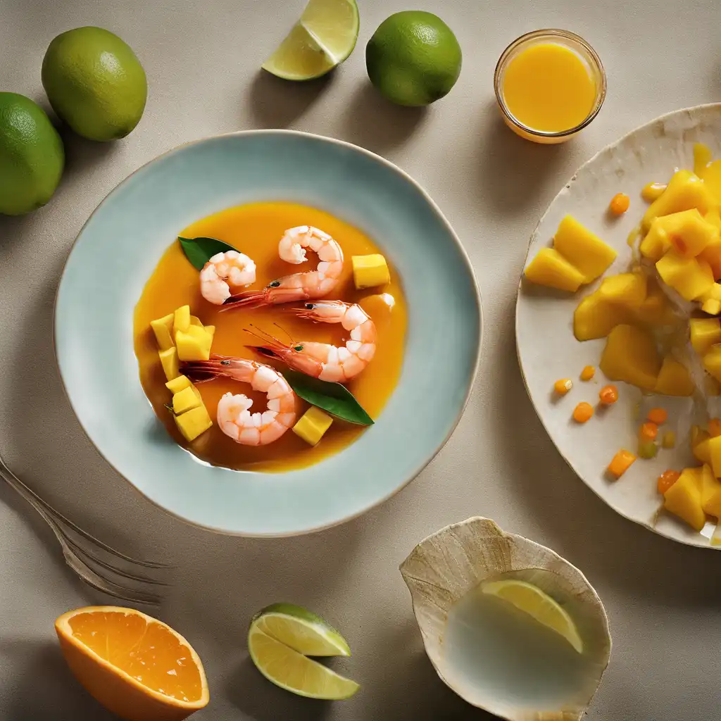 Shrimp with Mango