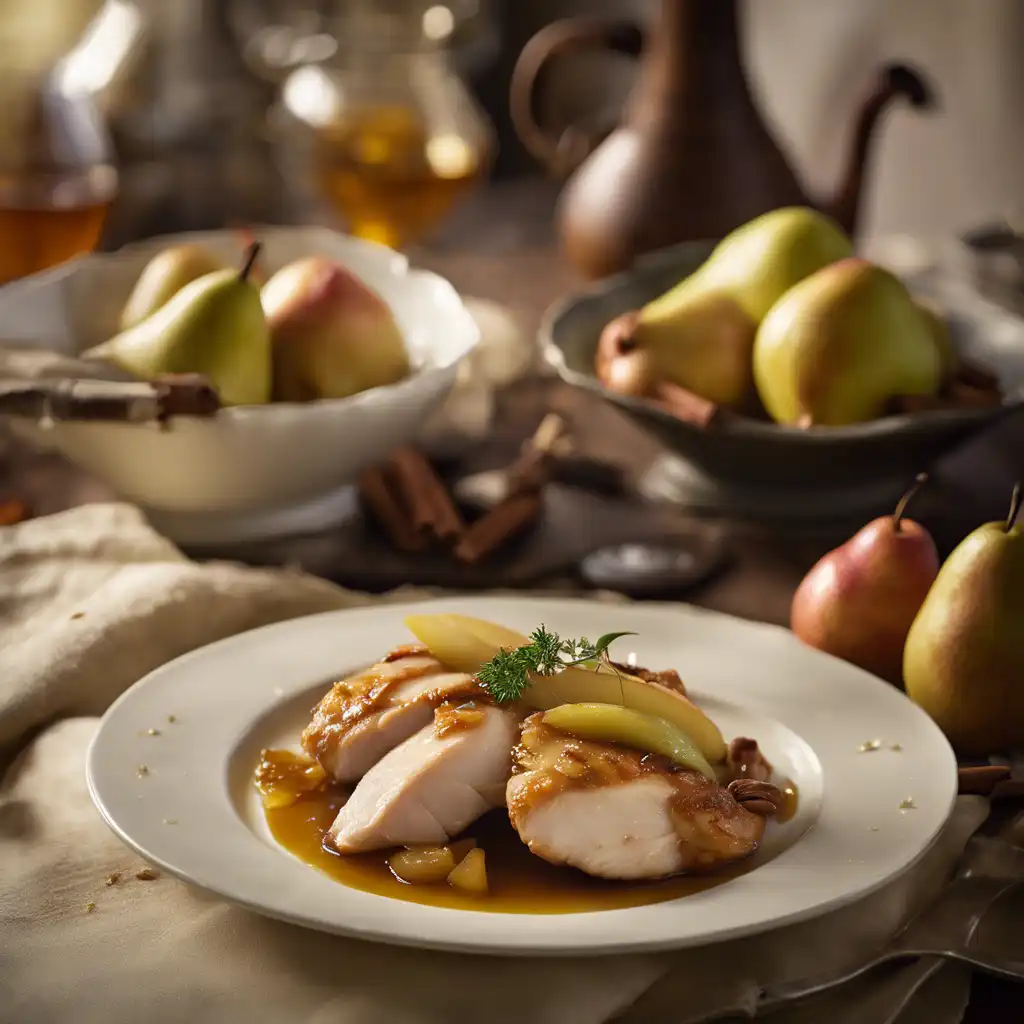 Chicken with Pears