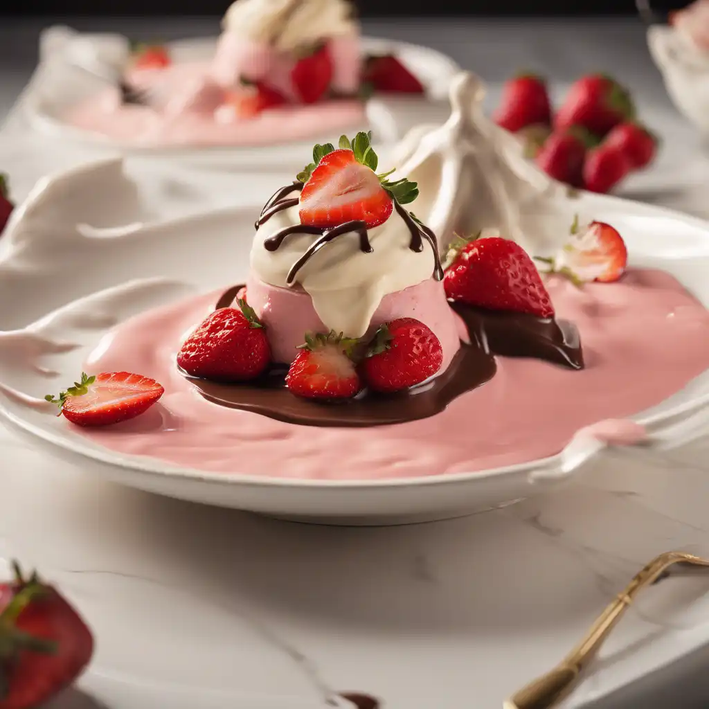 Strawberry Cream Dessert