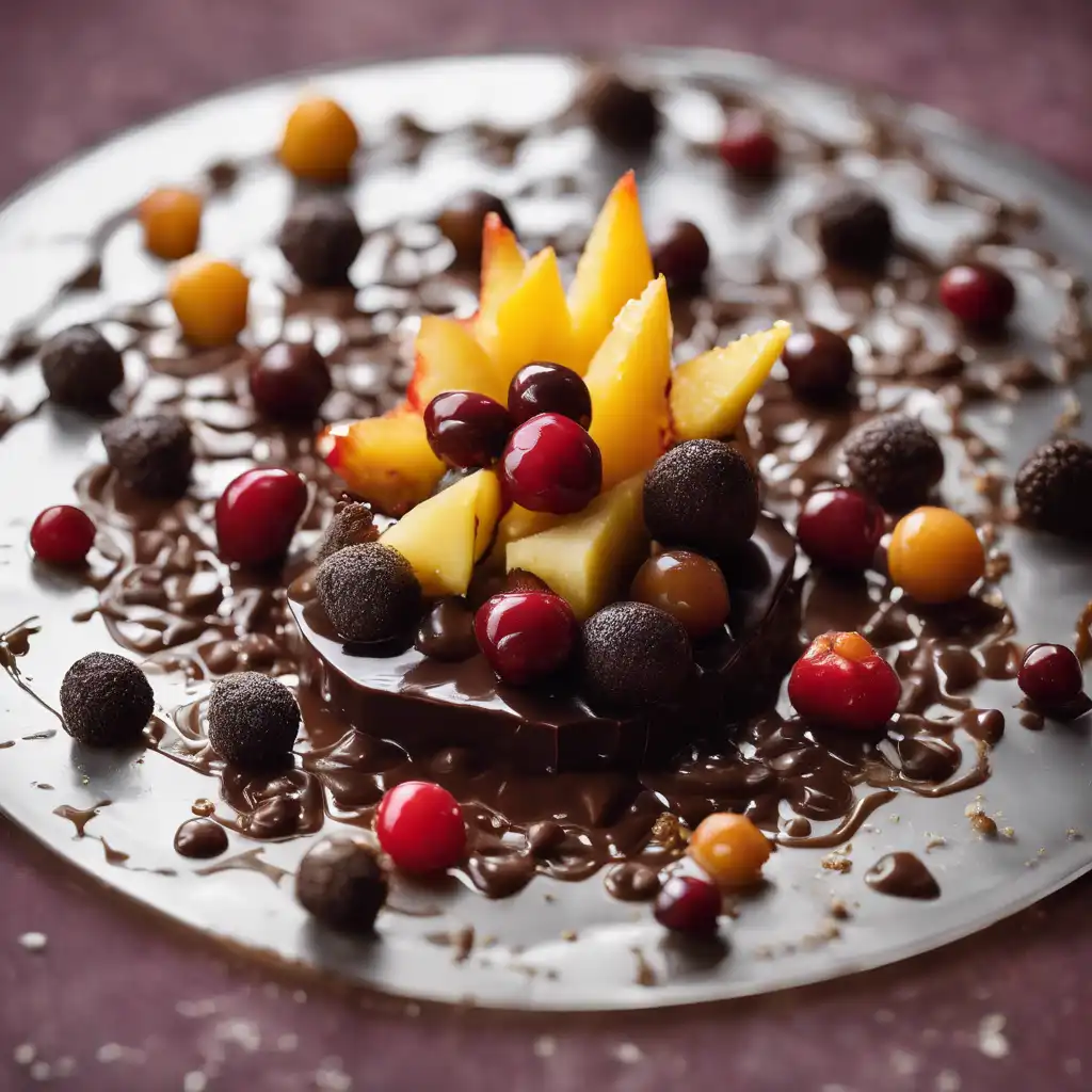 Crystalized Fruits with Chocolate