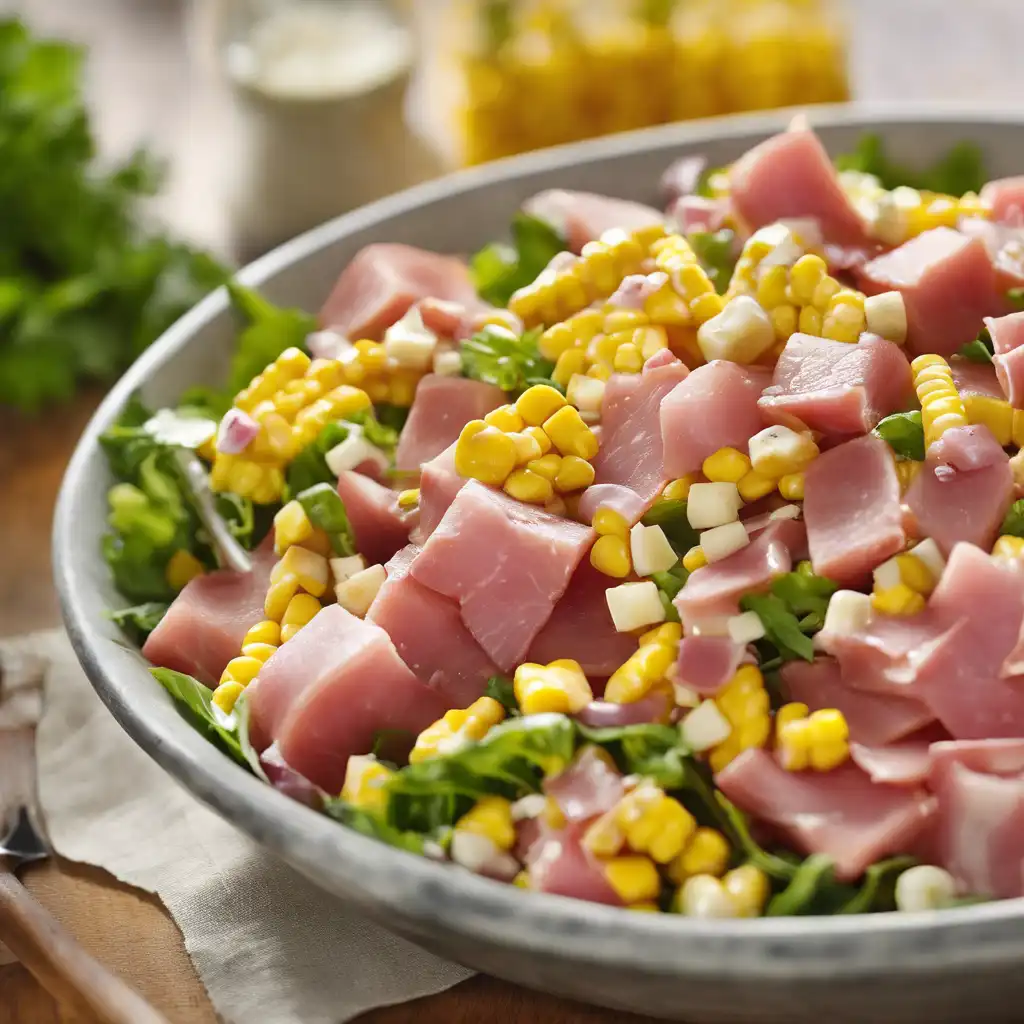 Ham and Corn Salad