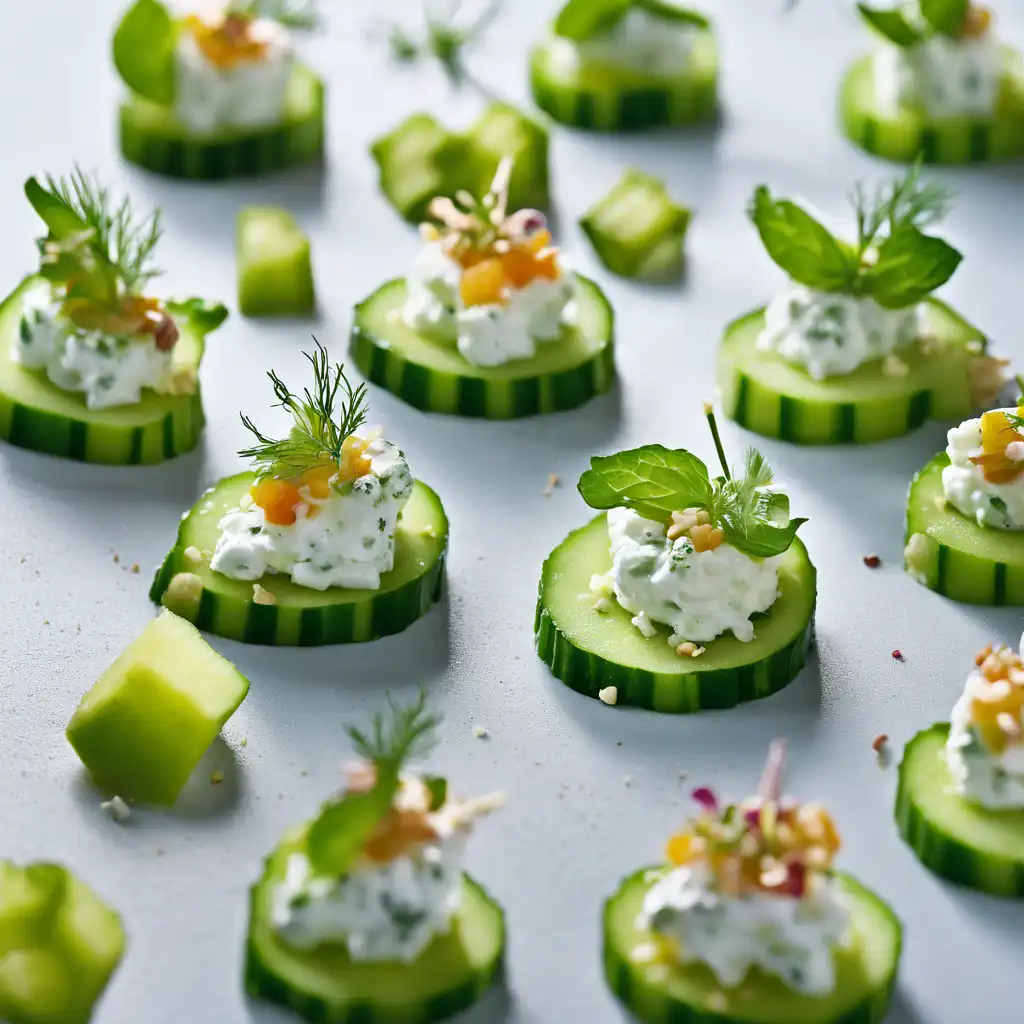 Cucumber Canapés