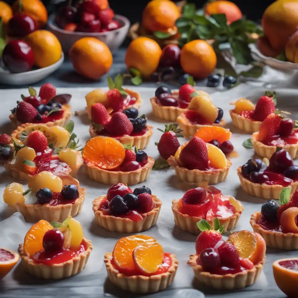 Fruit Tart with Tatin Method