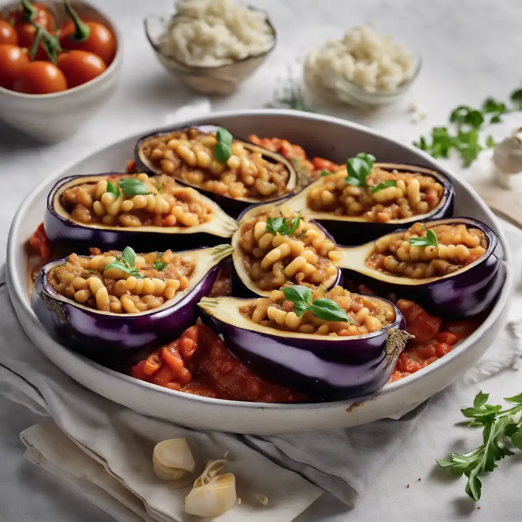 Eggplant with Macaroni