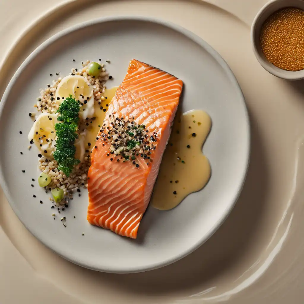 Salmon with Sesame