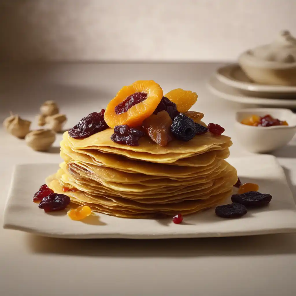 Dried Fruit Pancake