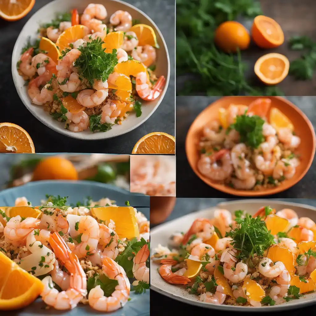 Orange and Shrimp Salad