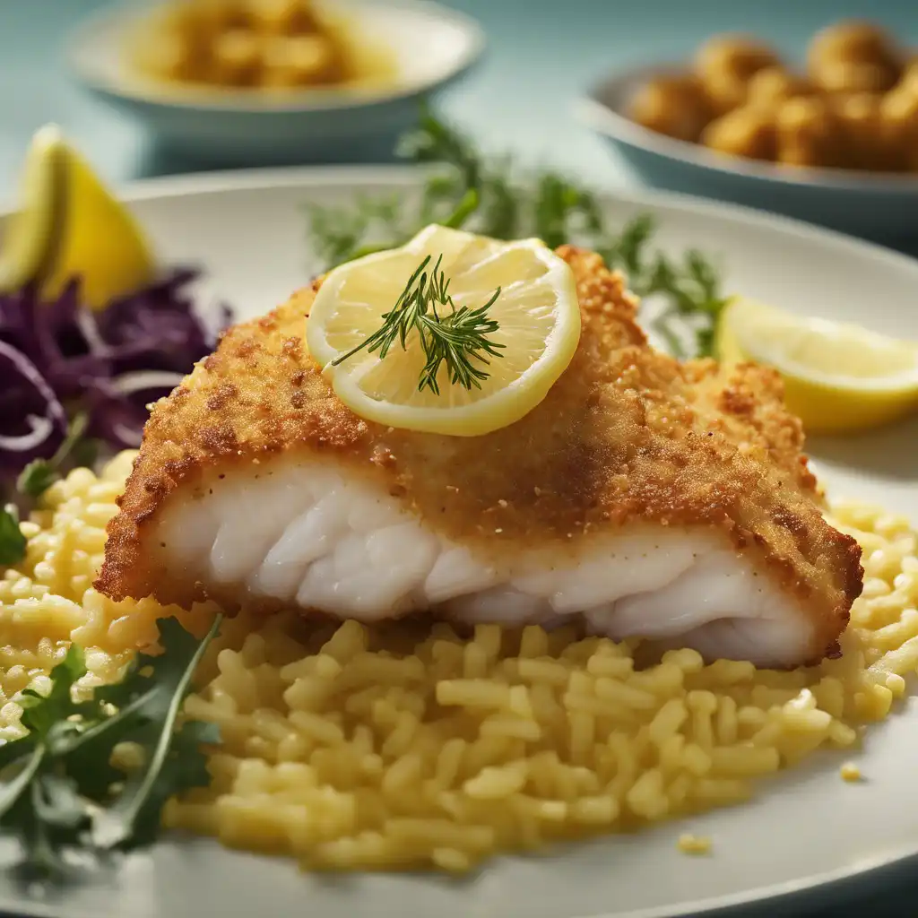 Cod Fish in a Milanese-Style Breading