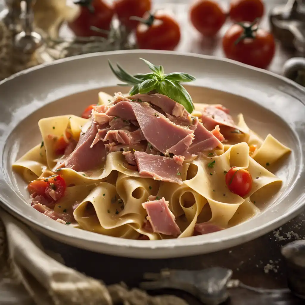 Pappardelle with Tuna