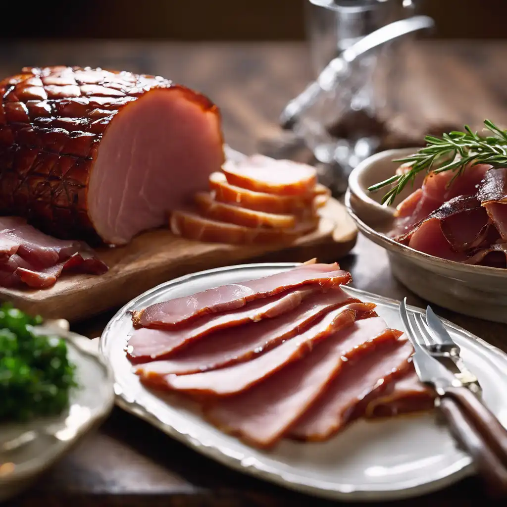 "Virginia-Style Smoked Ham"