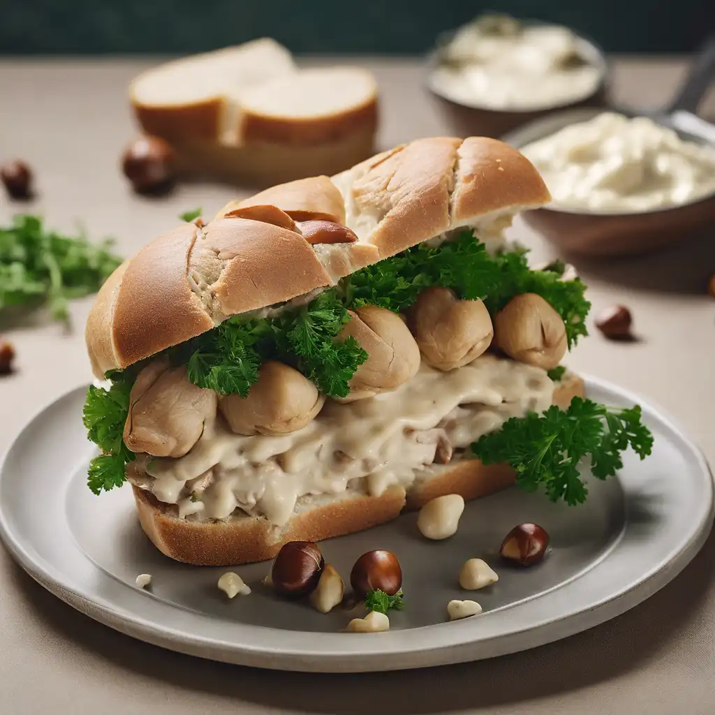 Chicken and Chestnut Sandwich