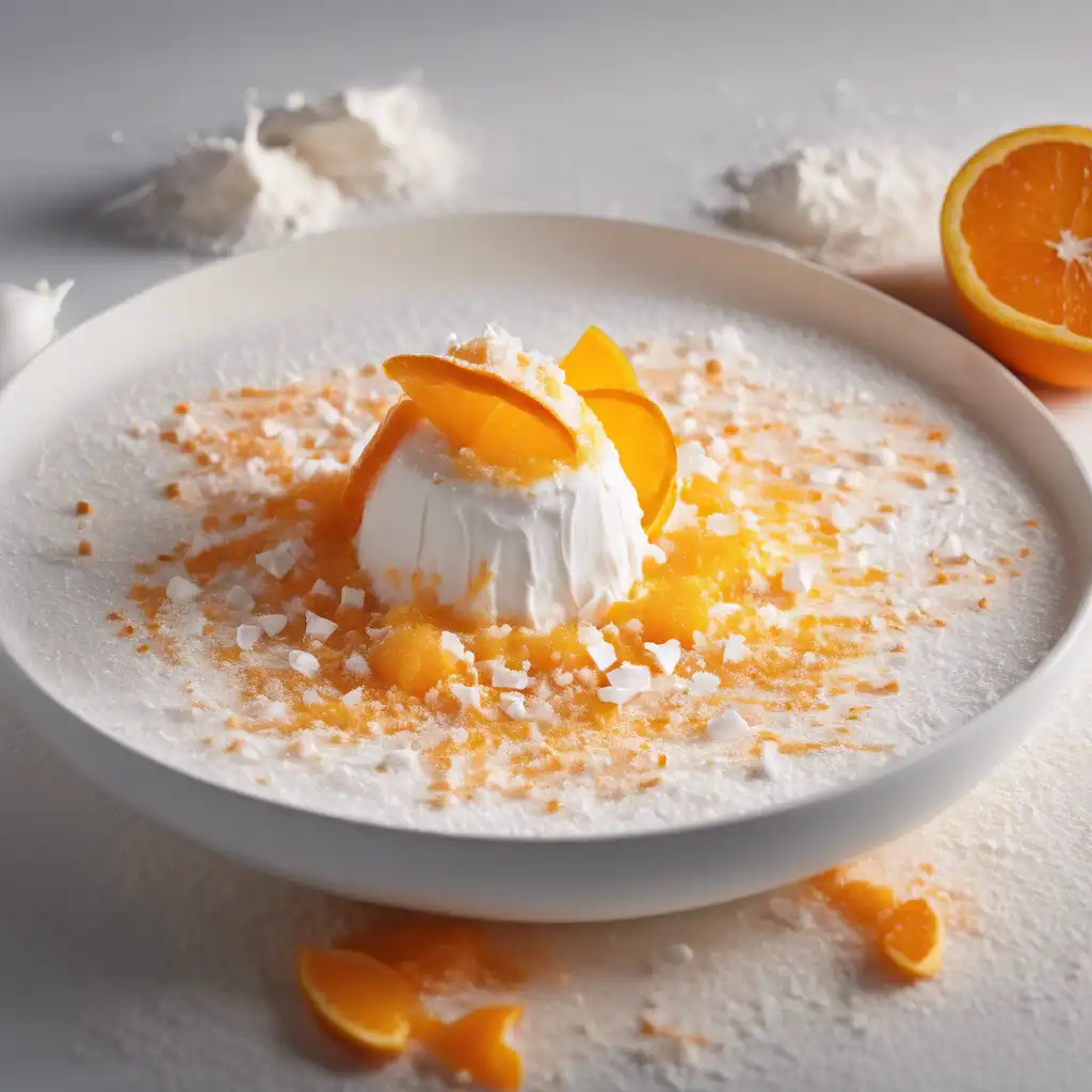 Laranja with Whipped Cream