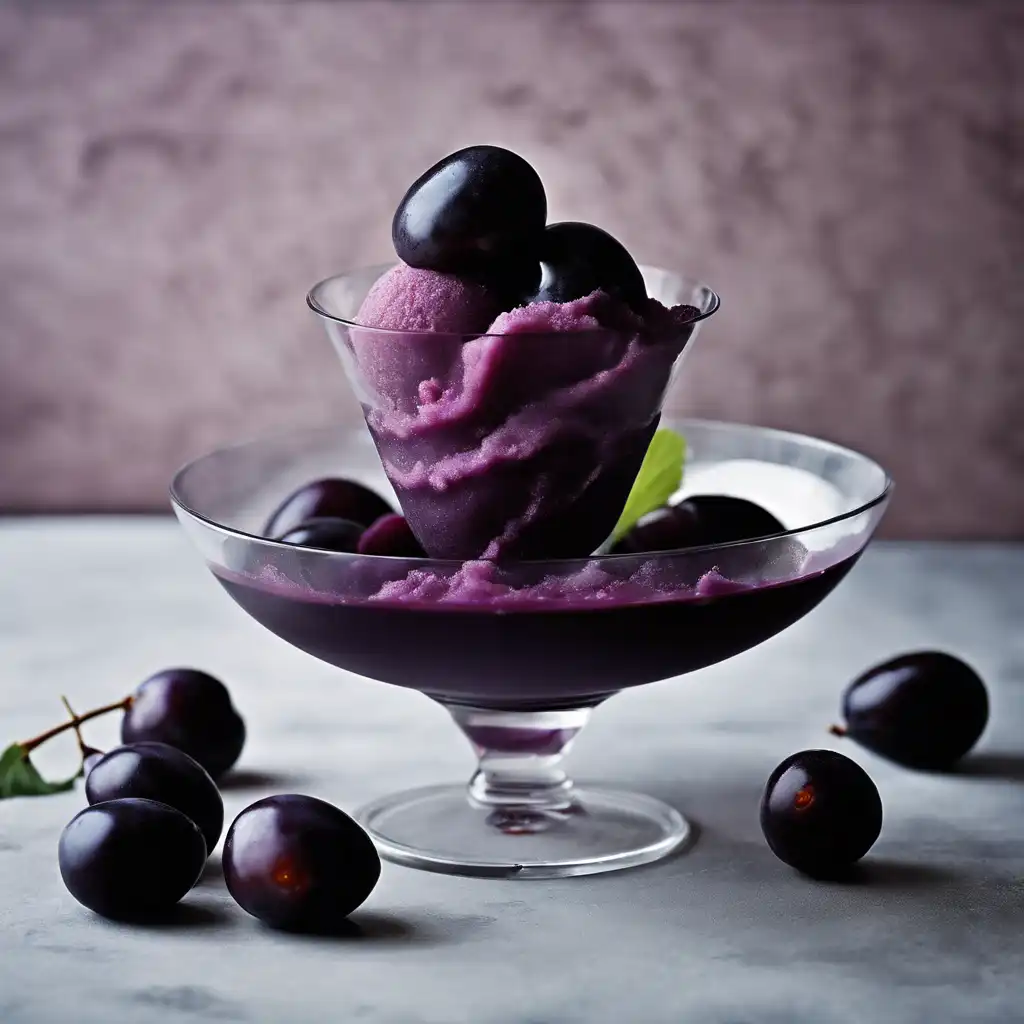 Black Plum Sorbet