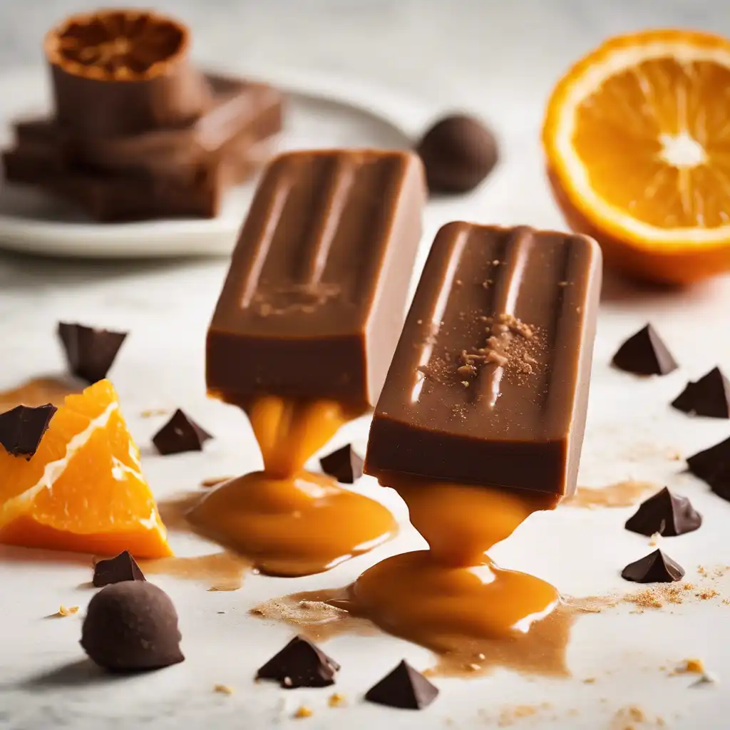 Chocolate Orange Popsicle