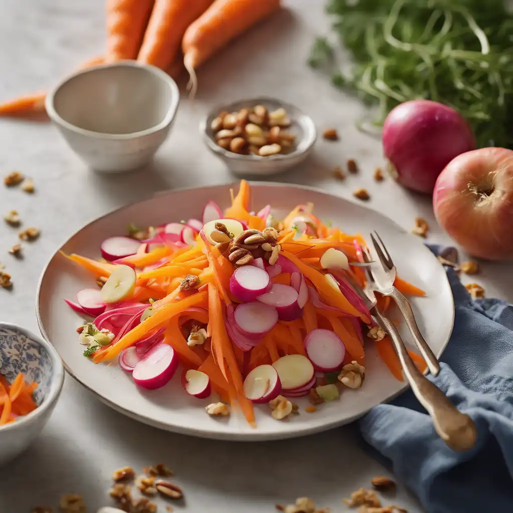 Carrot Salad with Nuts