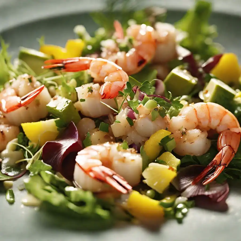 Shrimp and Scallop Salad