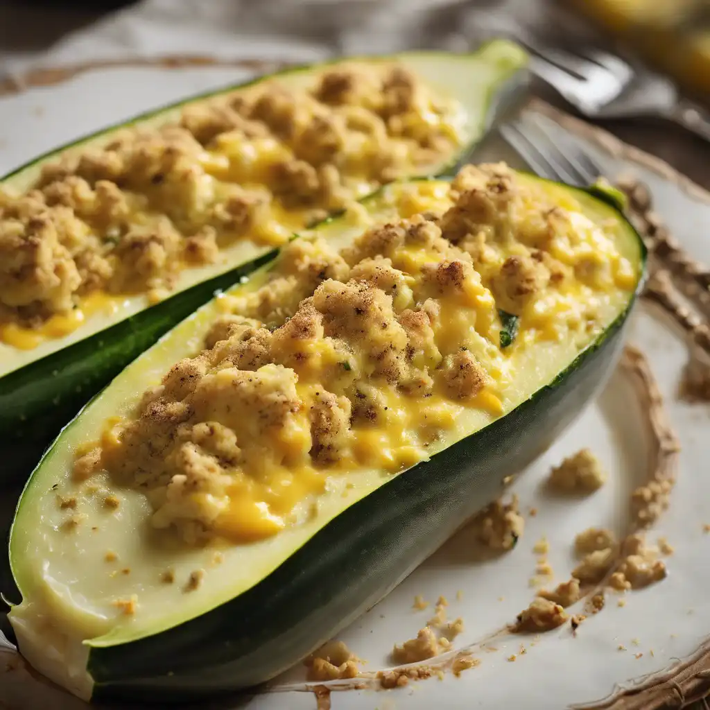 Zucchini with Scrambled Egg