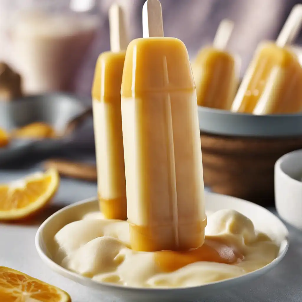 Cream Ginger Popsicles