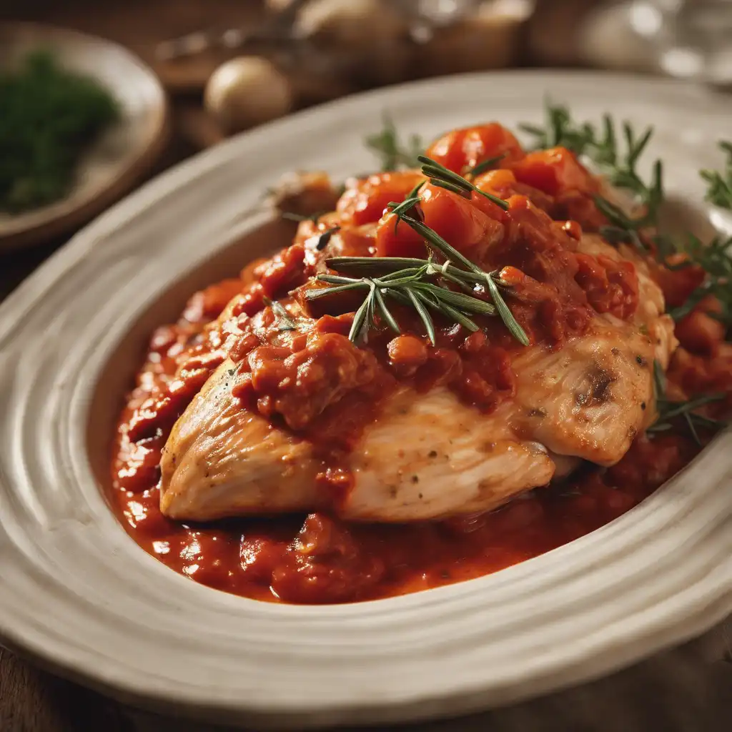 Chicken with Tomato Sauce