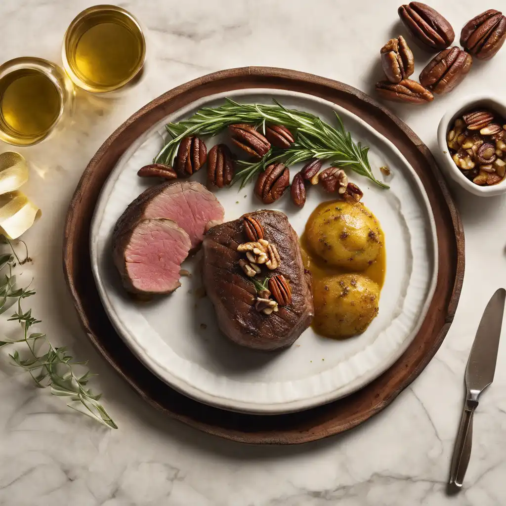 Stuffed Filet with Pecan