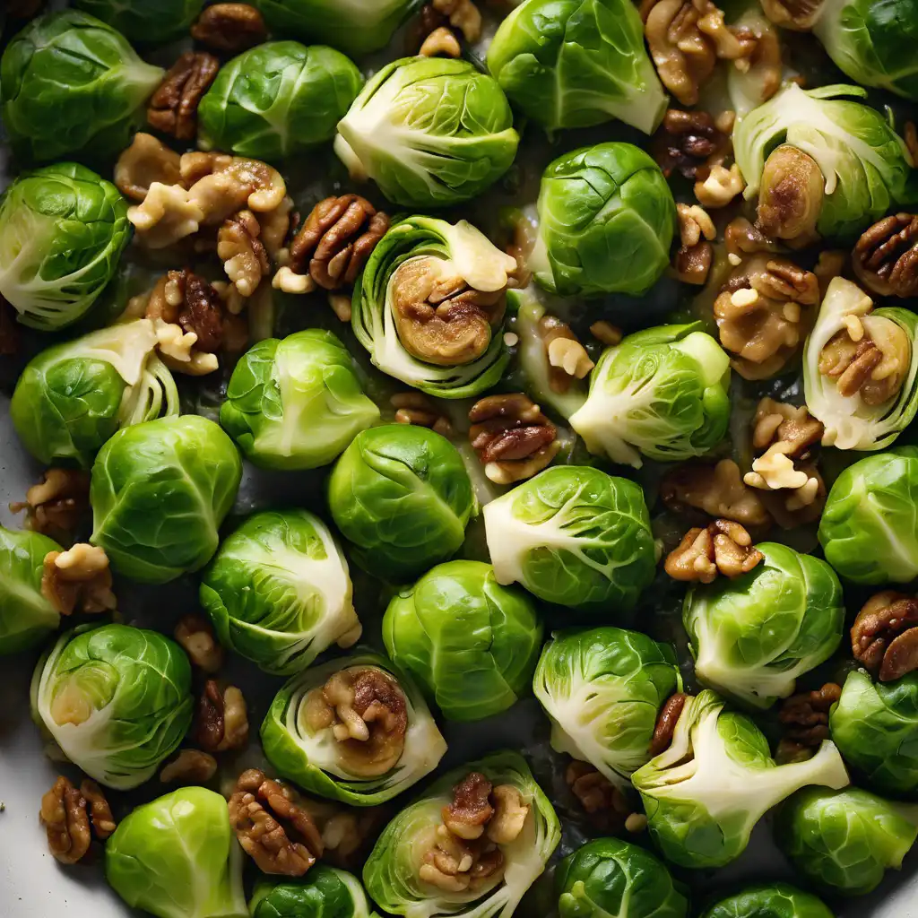 Brussels Sprouts with Walnuts