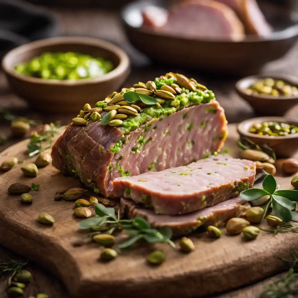 Pork Breast Pâté with Pistachio